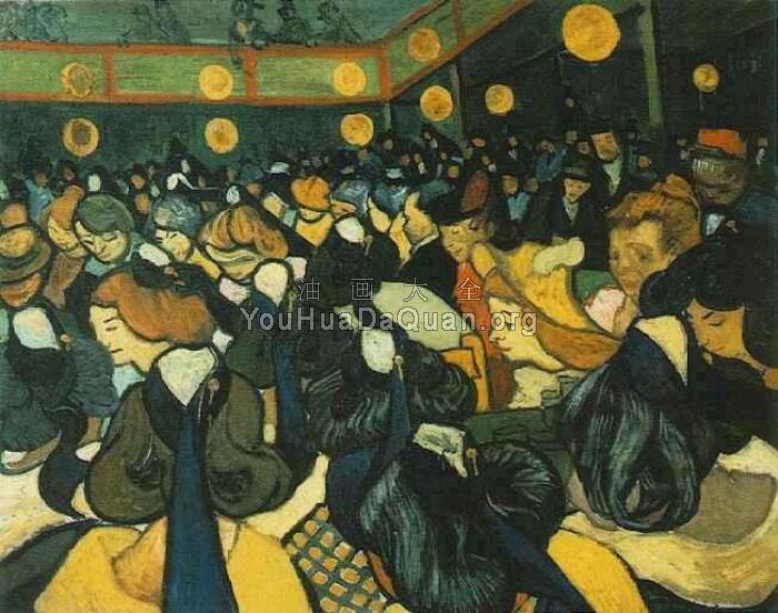 阿尔勒的舞厅 - 文森特·威廉·梵高